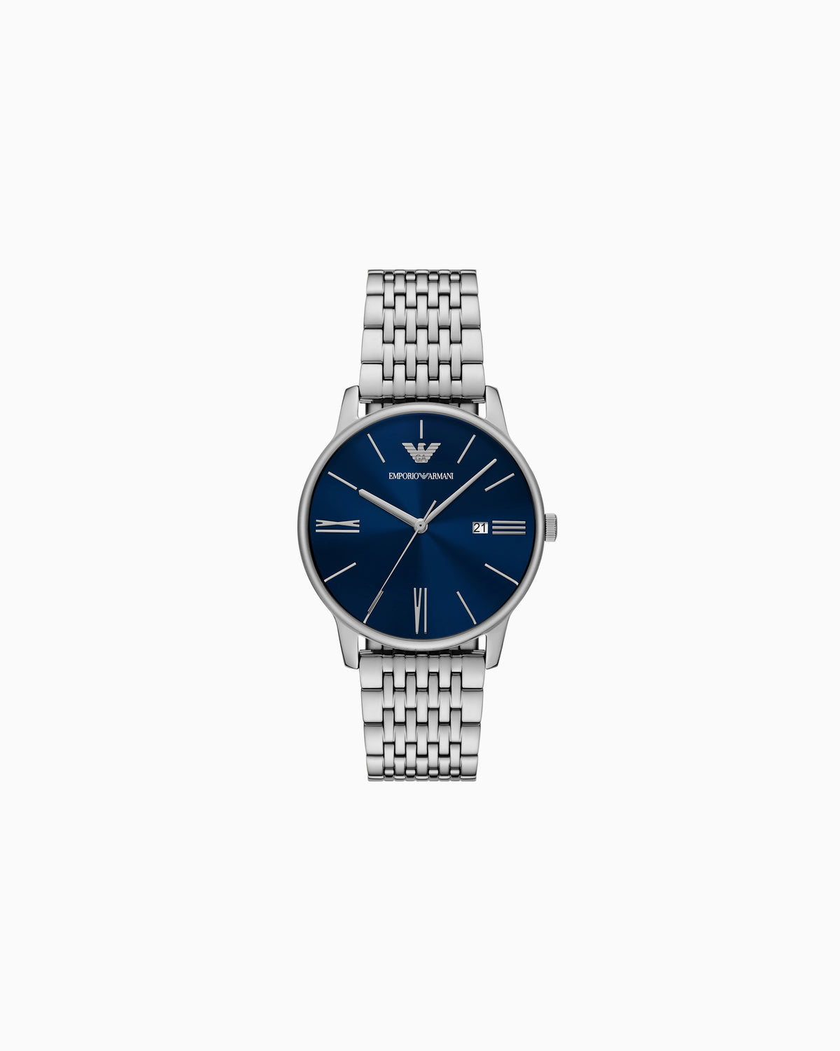  Three-Hand Date Stainless Steel Watch (AR11674)
