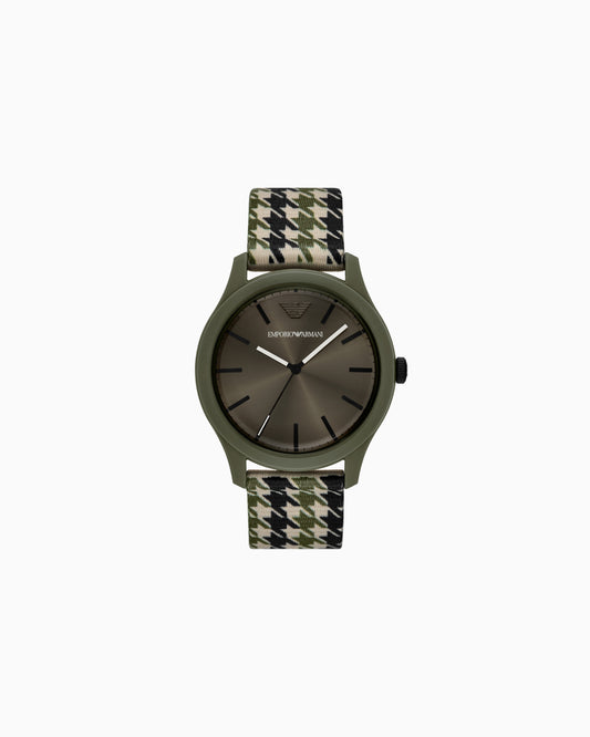 Three-Hand #tide ocean material® Nylon Fabric Watch (AR11694)