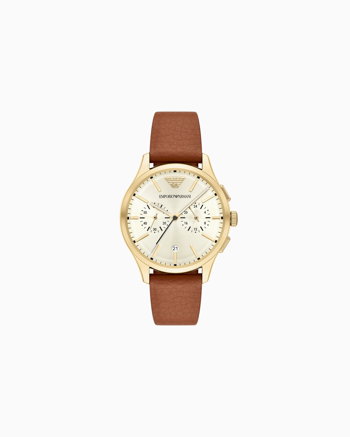  Chronograph Brown Leather Watch (AR11714)