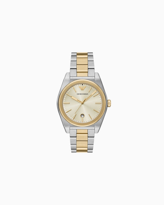  Three-Hand Two-Tone Stainless Steel Watch (AR11716)