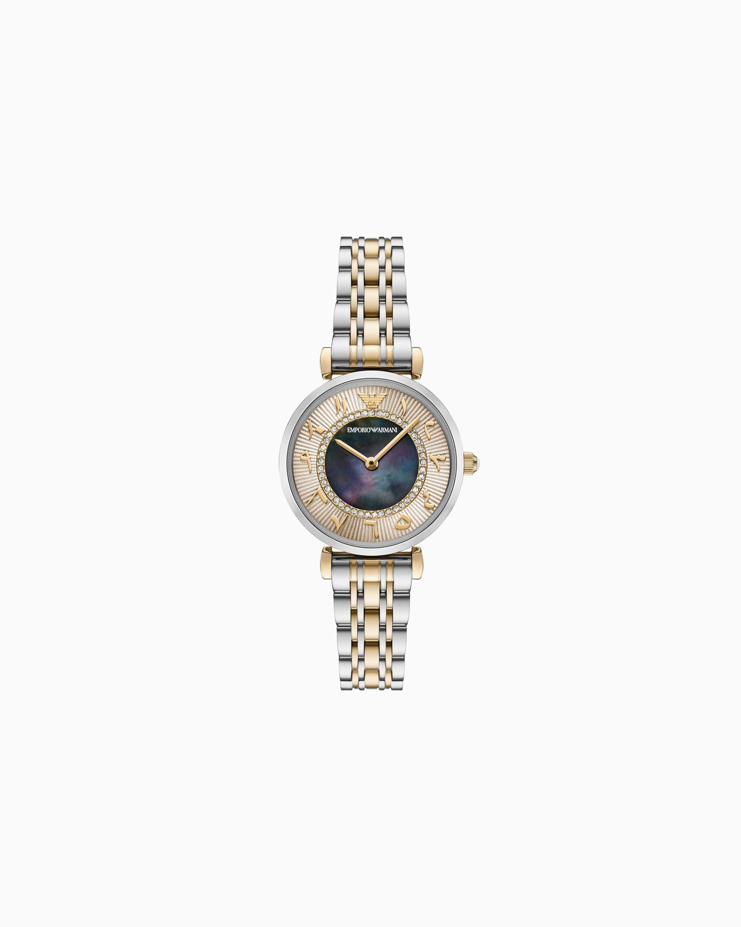  Two-Hand Two-Tone Stainless Steel Watch (AR11719)