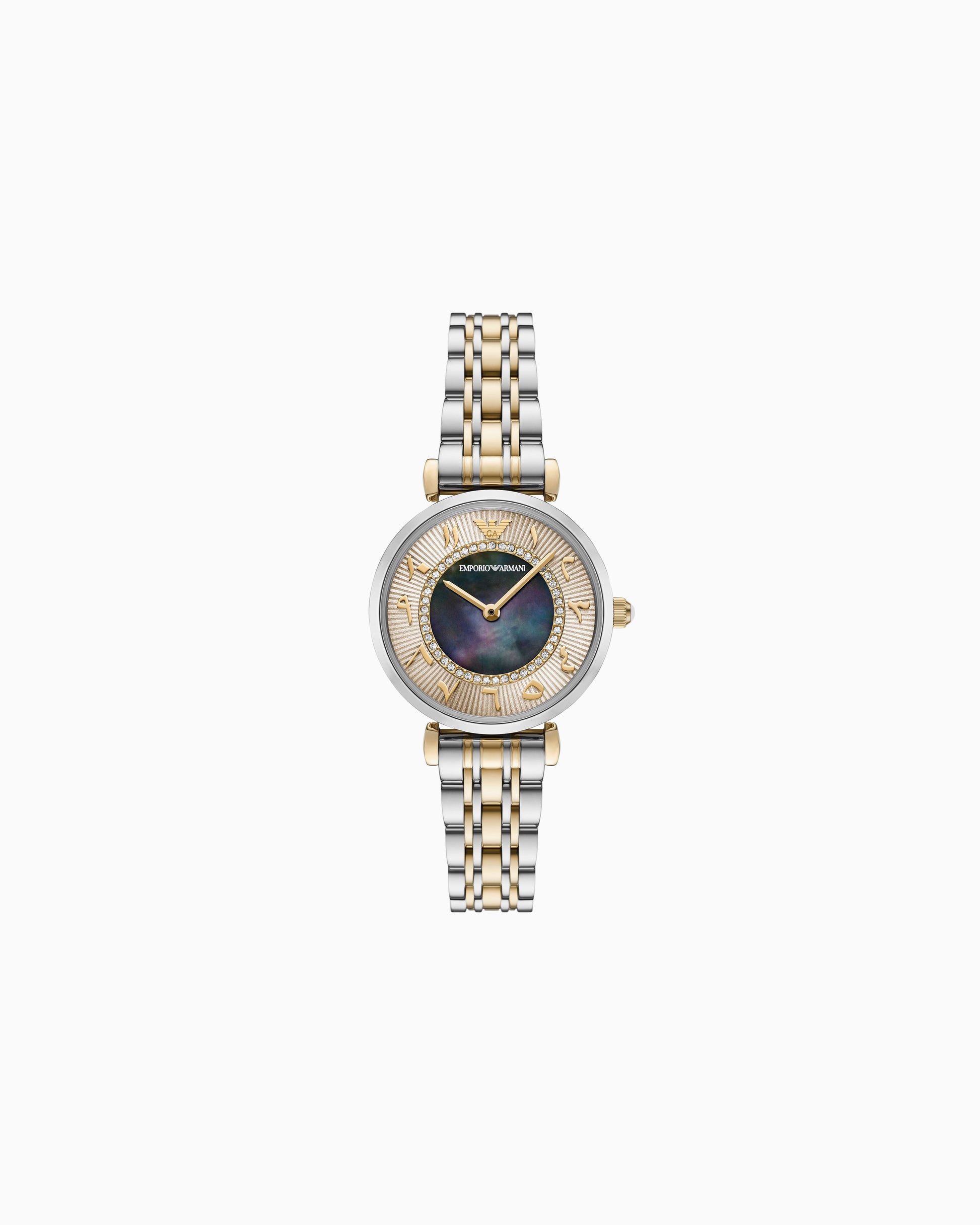  Two-Hand Two-Tone Stainless Steel Watch (AR11719)