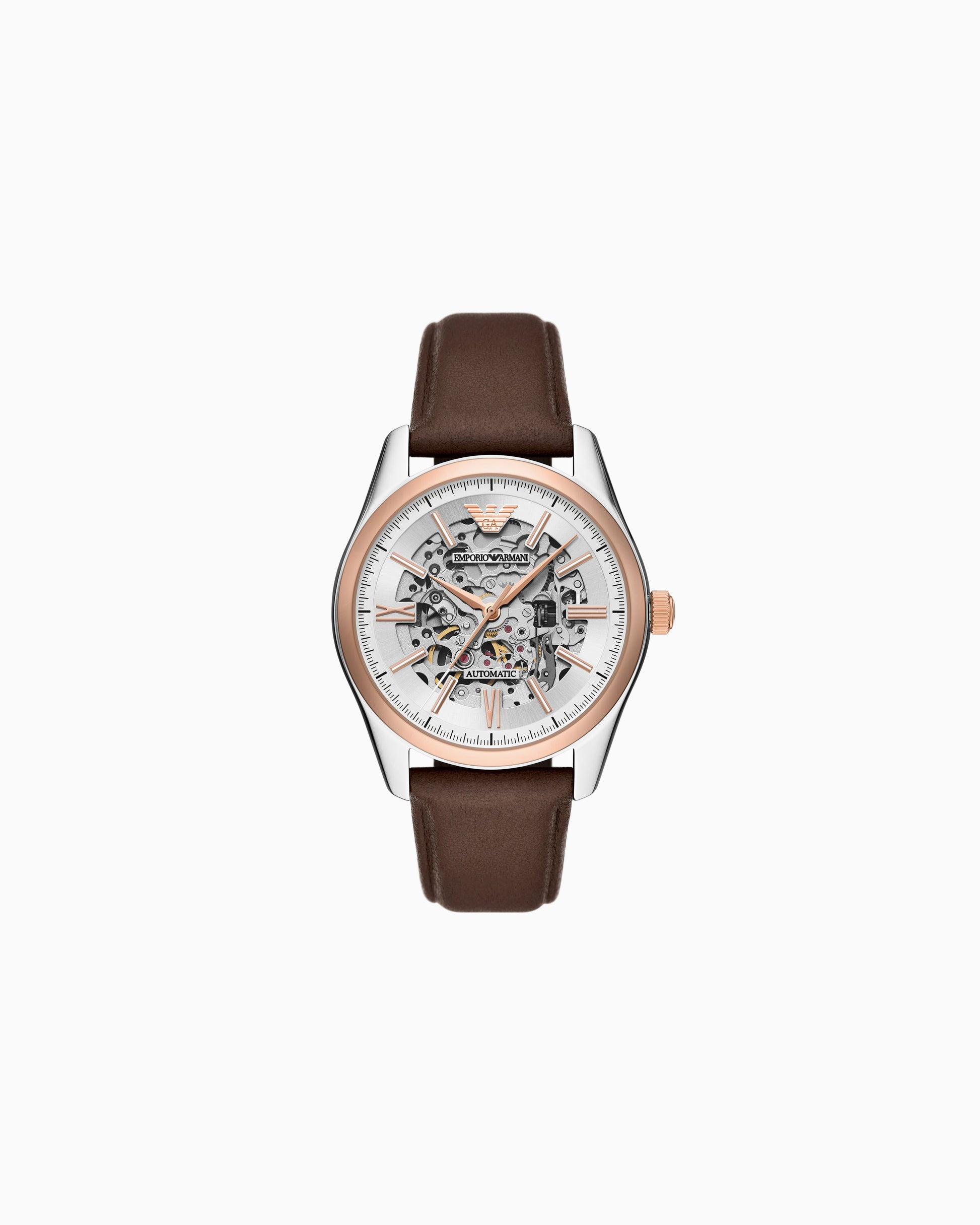 Lunar New Year Automatic Brown Leather Watch (AR60094)