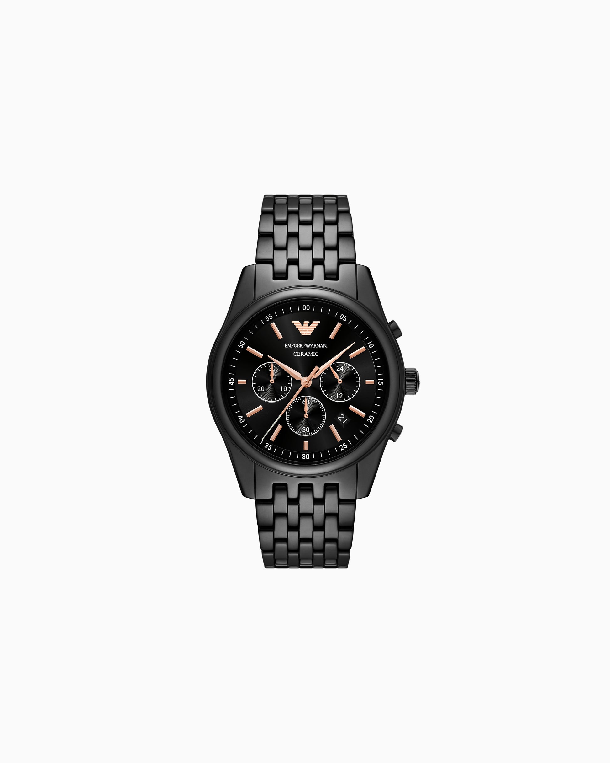Chronograph Black Ceramic Watch (AR70015)