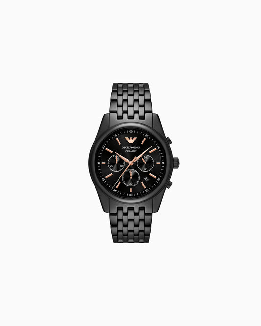 Chronograph Black Ceramic Watch (AR70015)