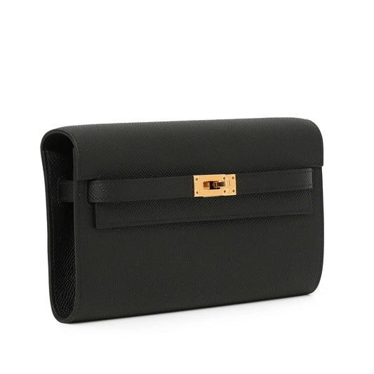 Hermès Kelly To Go – Veau Epsom Leather Wallet - Zeuskicks