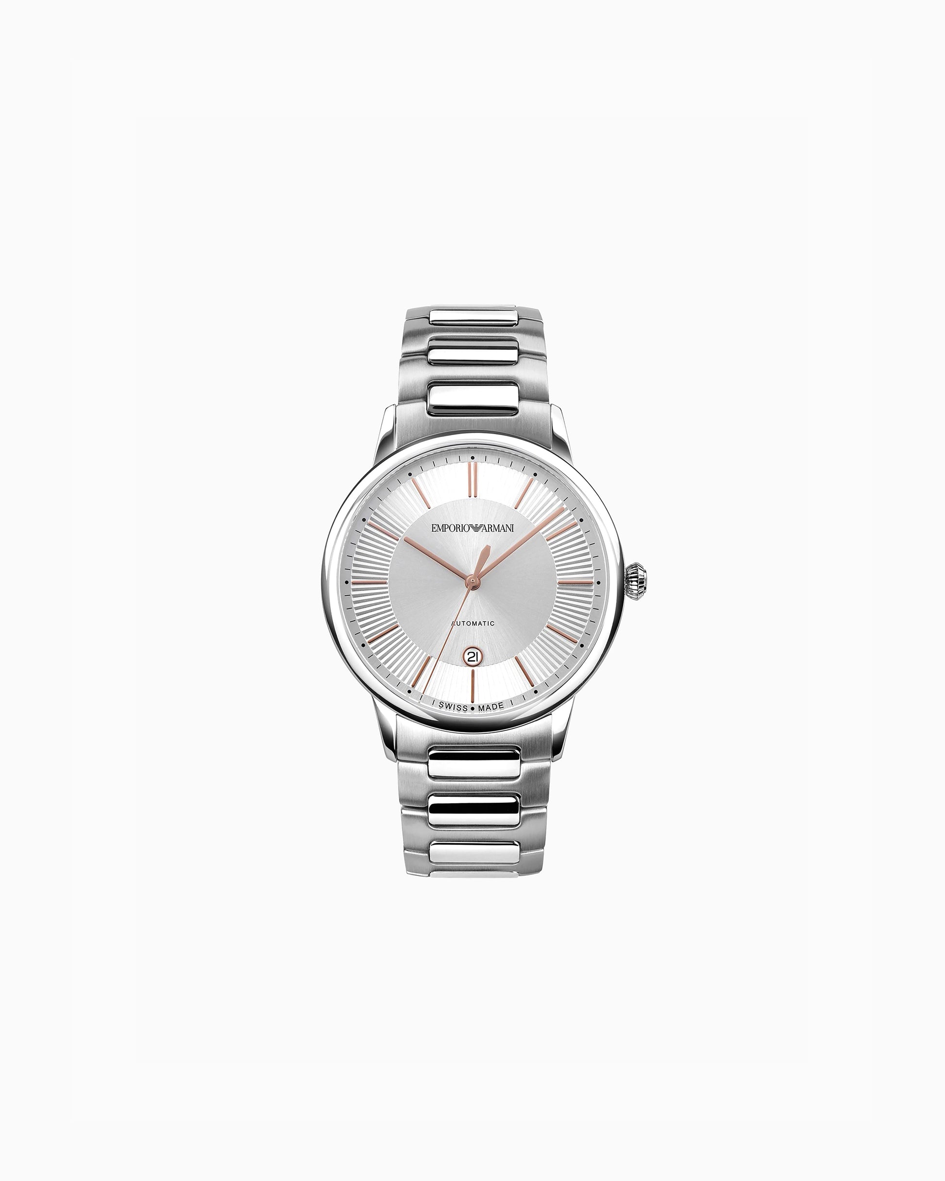 Swiss Made Automatic Stainless Steel Watch (ARS5104)