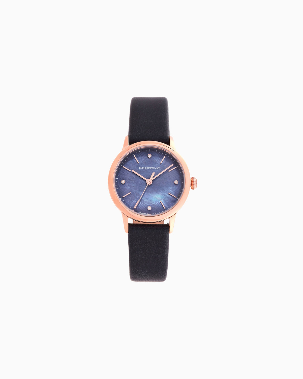 Swiss Made Automatic Blue Leather Watch (ARS5303)