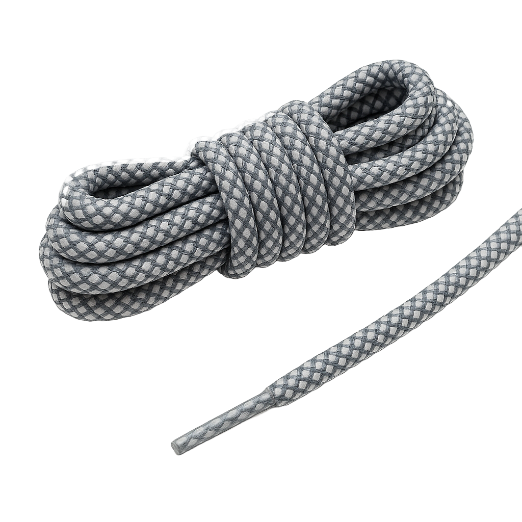 Critical White Reflective Shoelaces | Yeezy Laces, Nike Laces By KNOTTY by KNOTTY