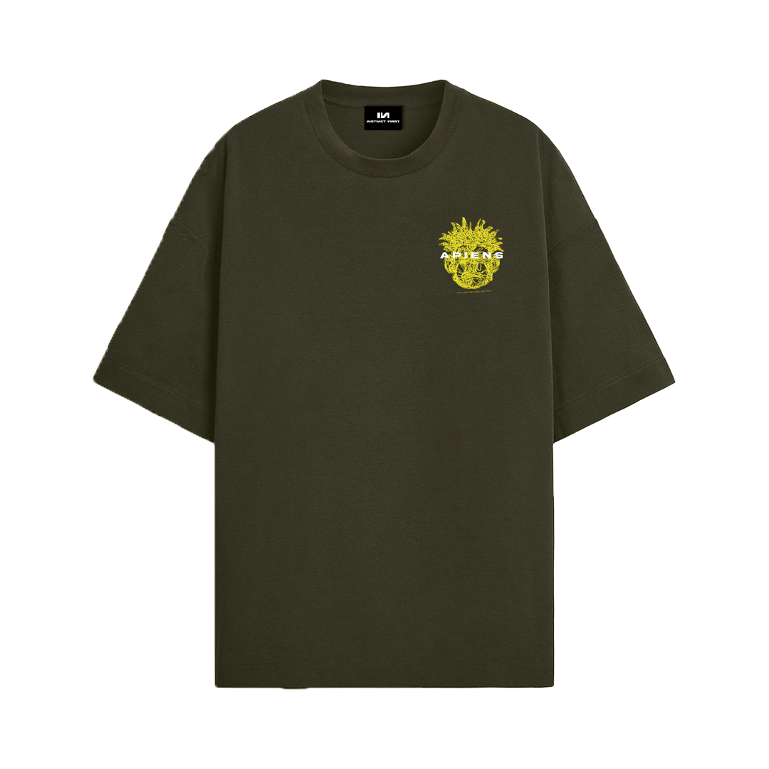 Apiens - Oversized Tshirt (Green) by Instinct First