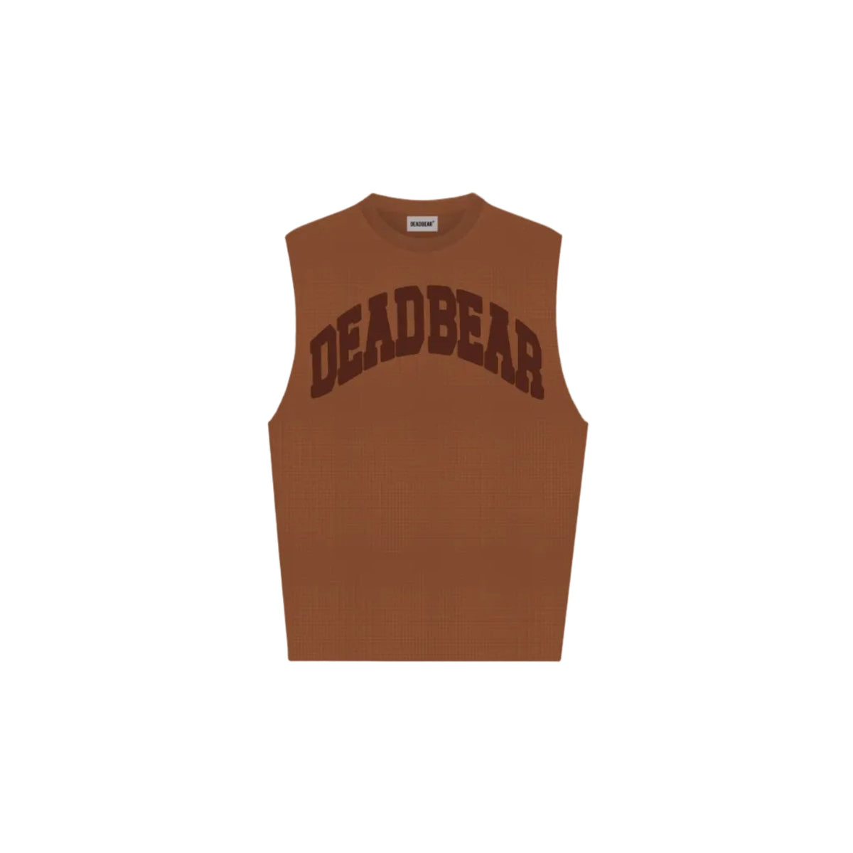 Waffle Tank Brown by DEADBEAR