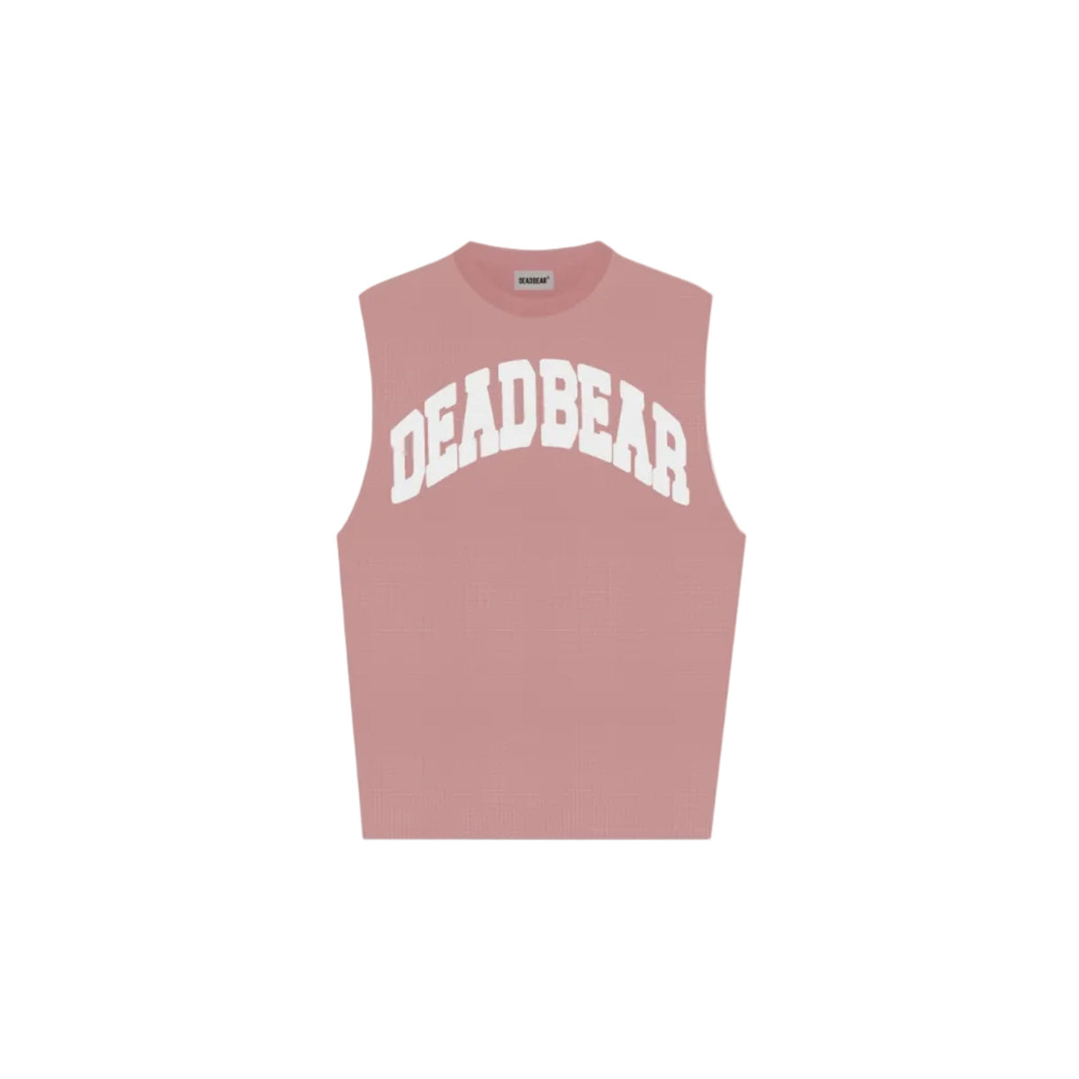 Waffle Tank Pink by DEADBEAR