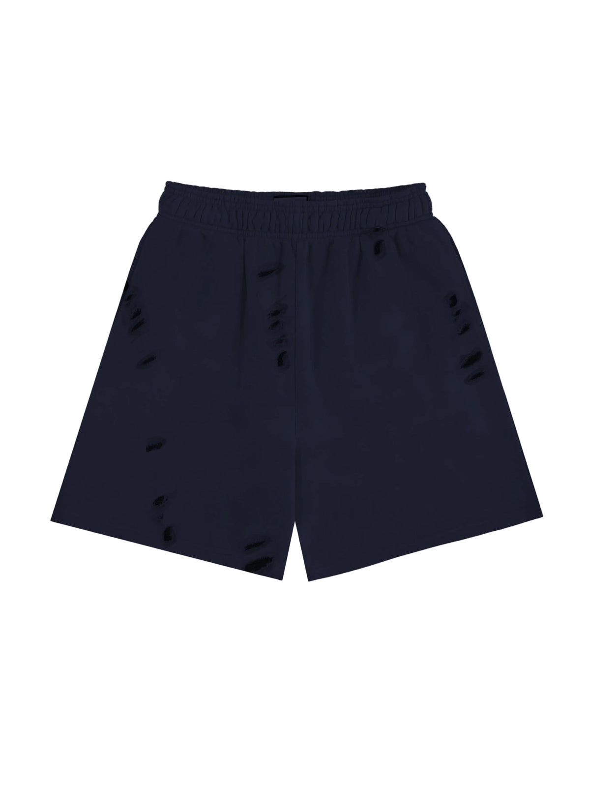 Distressed Navy Shorts by DEADBEAR