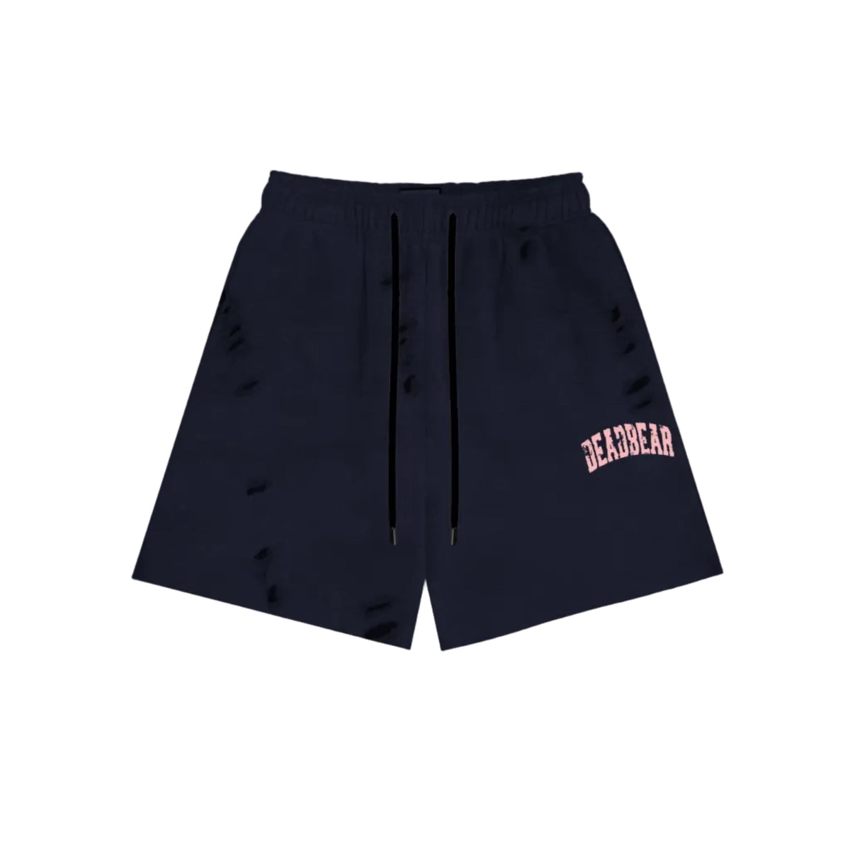 Distressed Navy Shorts by DEADBEAR