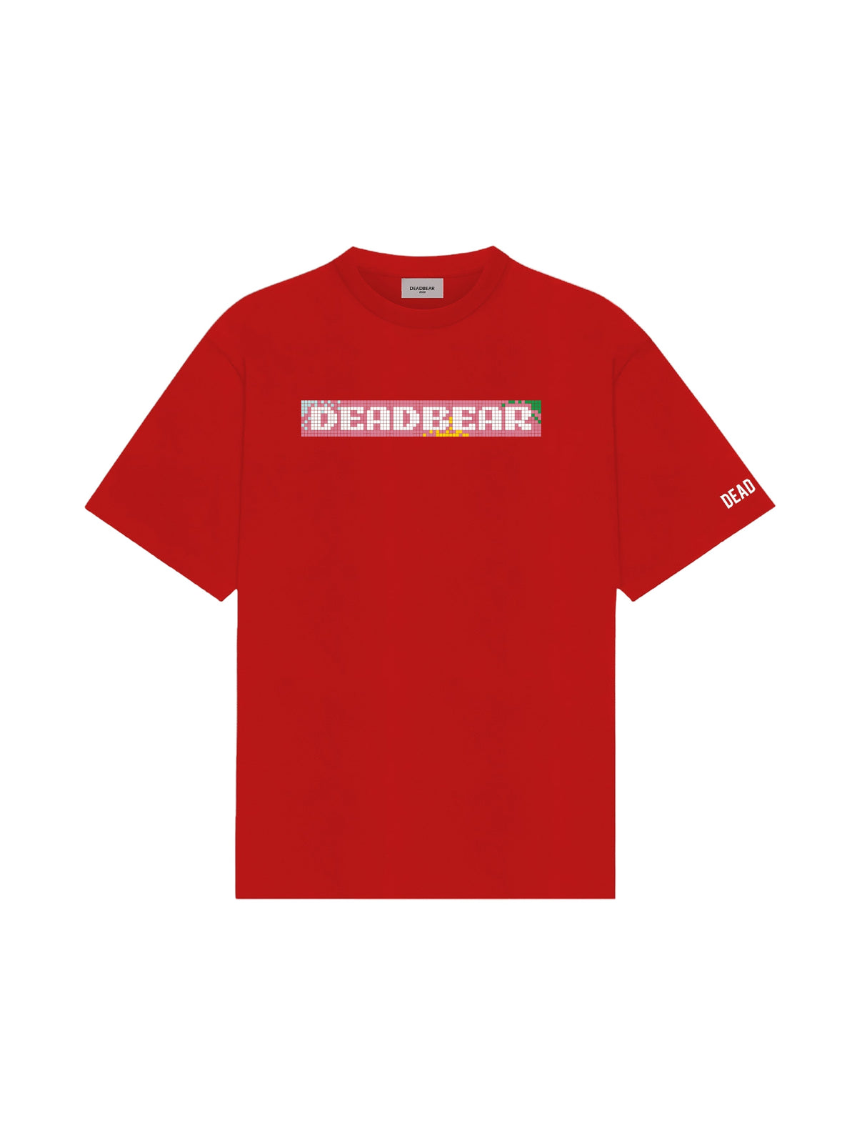 Pixel Tee Red by DEADBEAR
