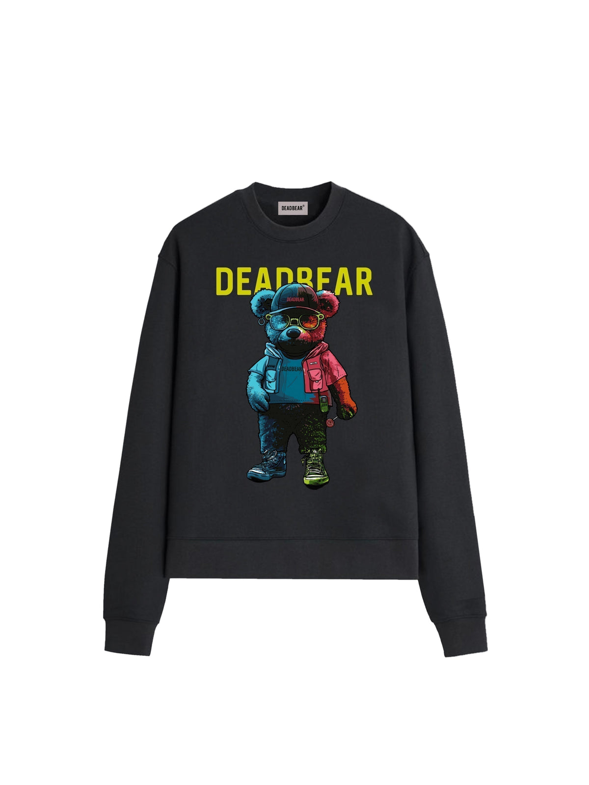 Ted Sweatshirt Black by DEADBEAR