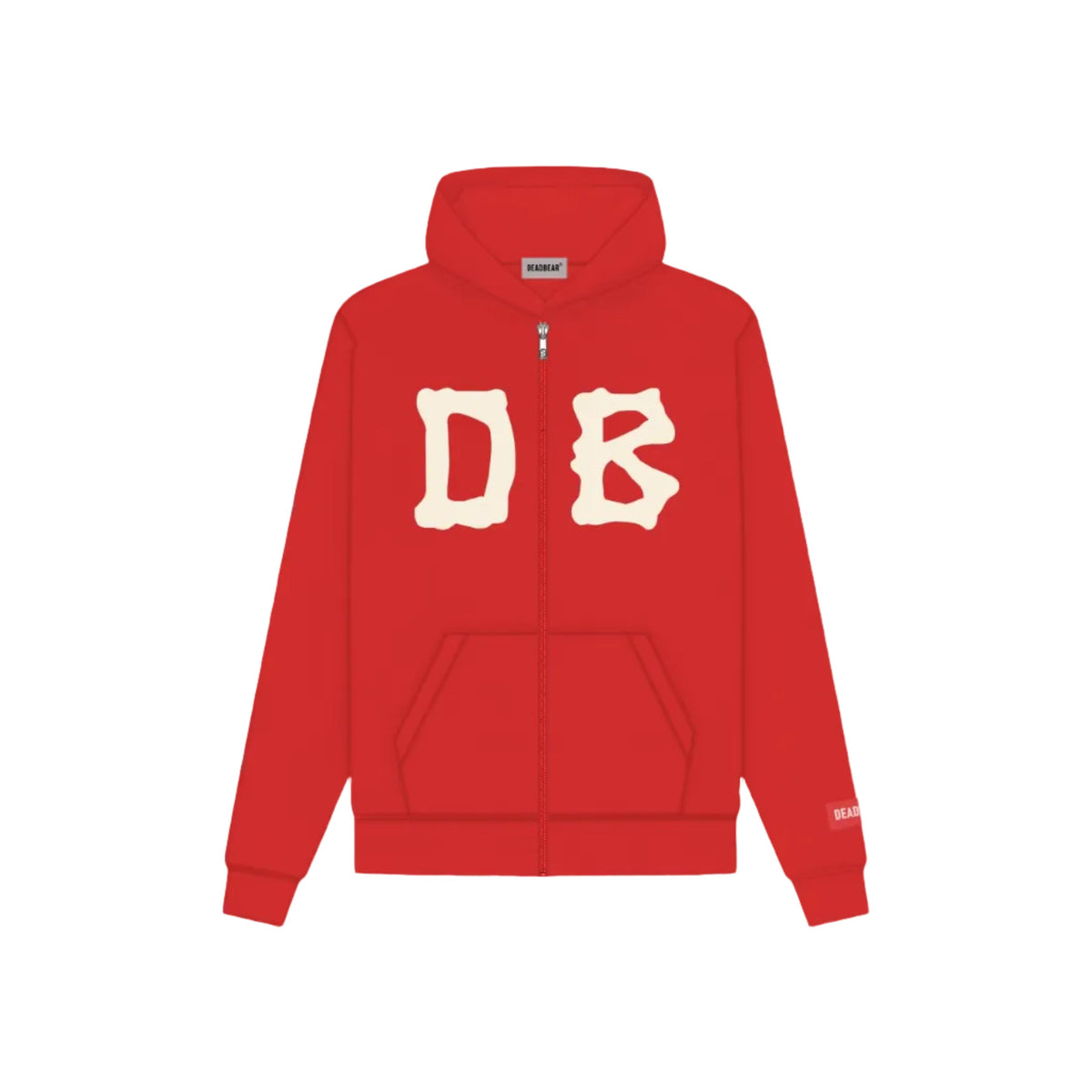 Bone Zipper Red by DEADBEAR