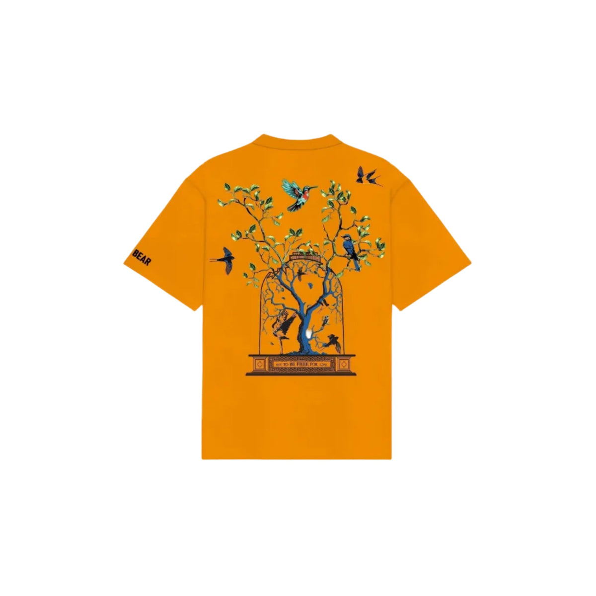 Set Free Tee Yellow by DEADBEAR