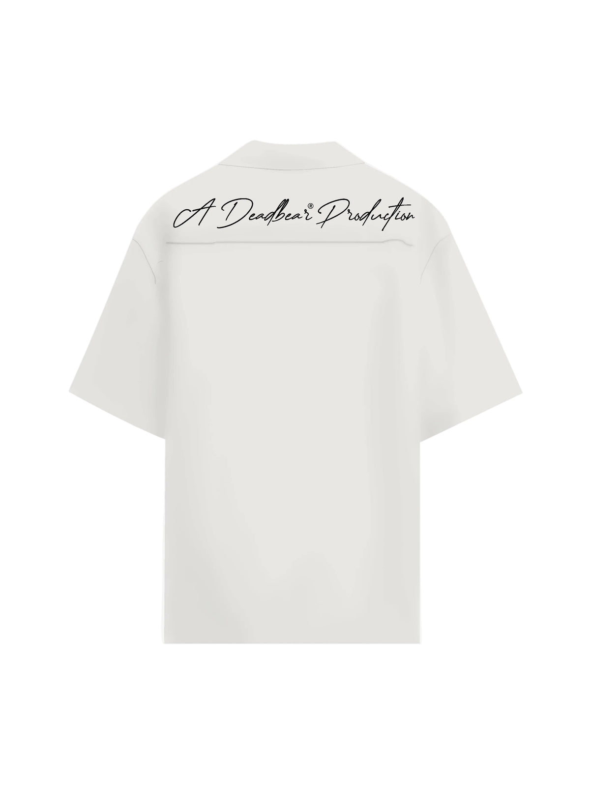 Bowling Shirt White by DEADBEAR