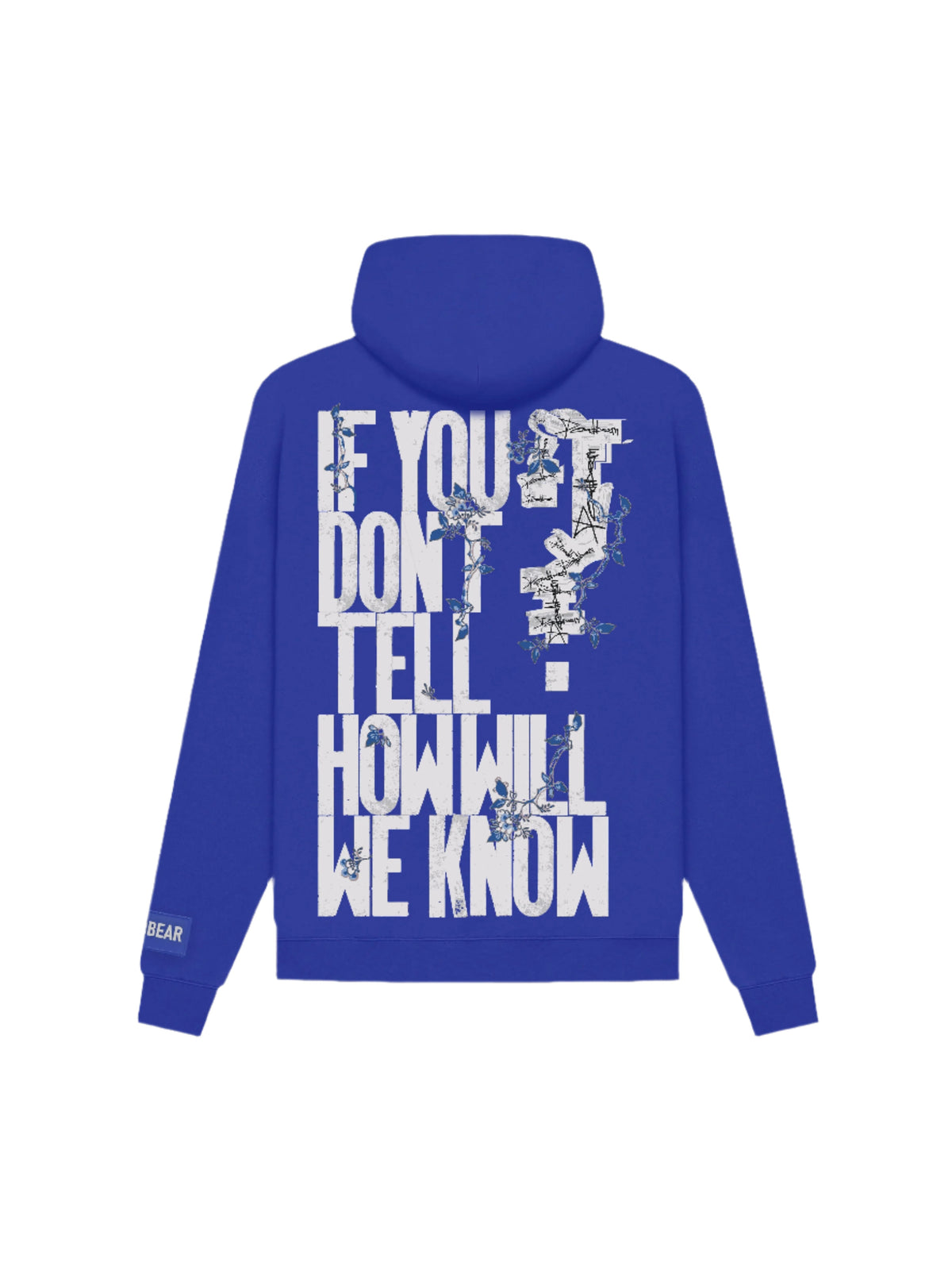 Confessions Hoodie Royal Blue by DEADBEAR