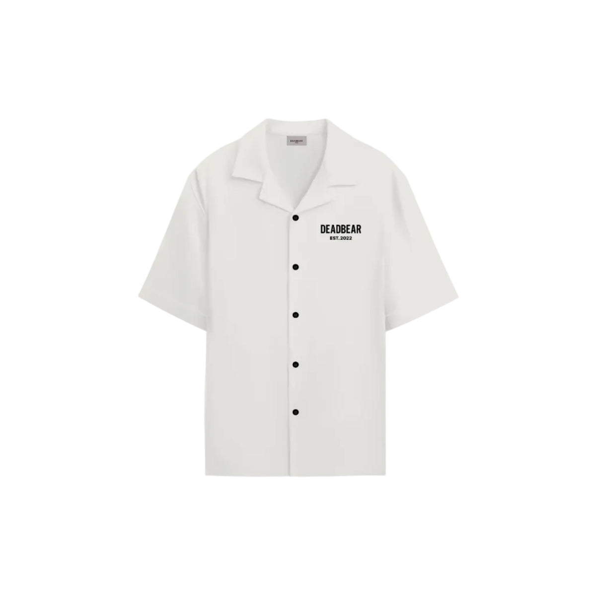 Bowling Shirt White by DEADBEAR