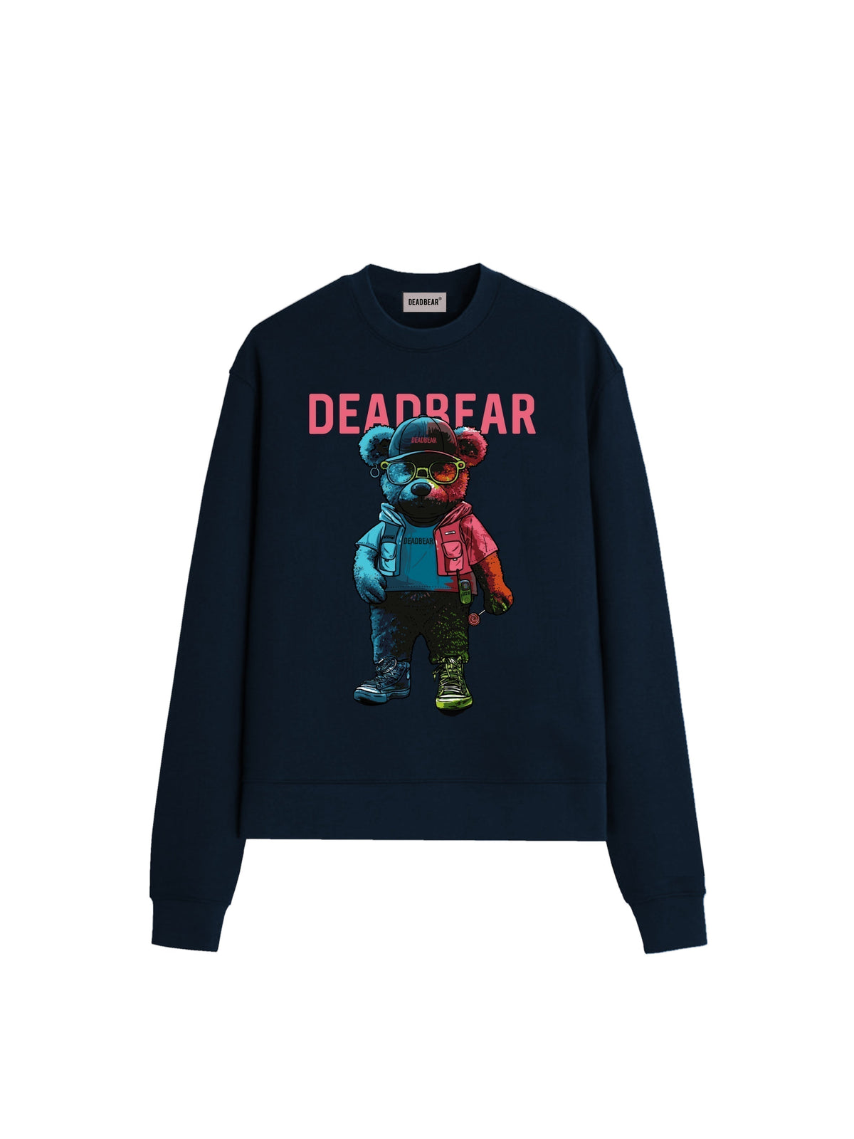 Ted Sweatshirt Navy by DEADBEAR