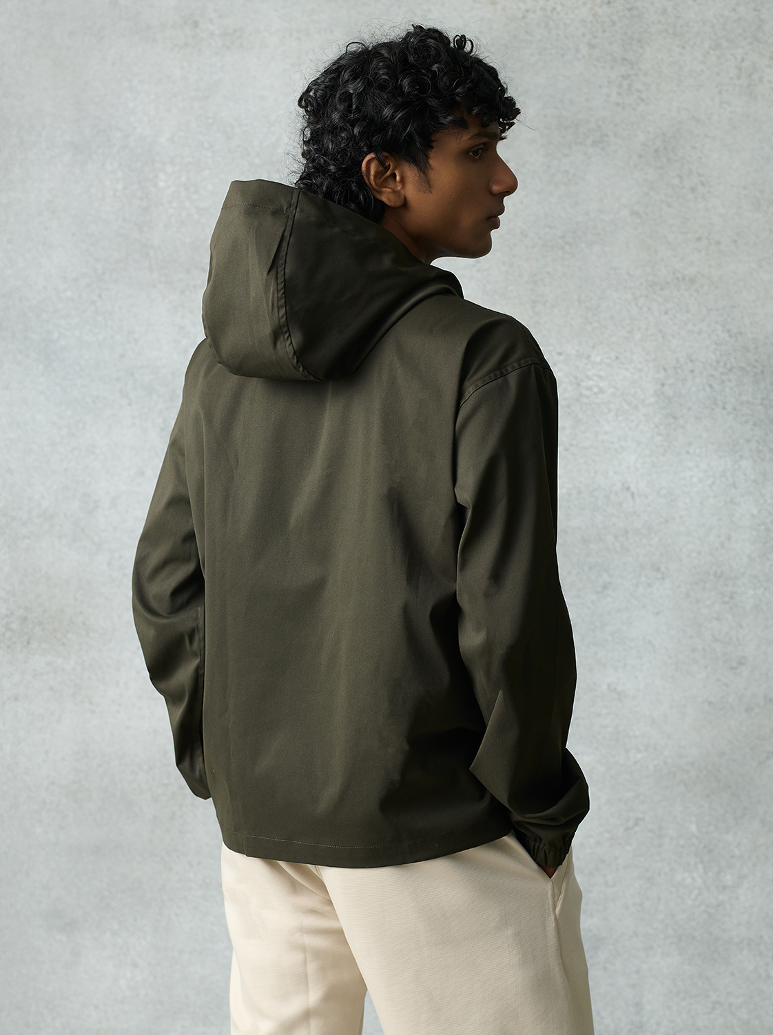 Parka Jacket - Deep Olive by Peace In Chaos