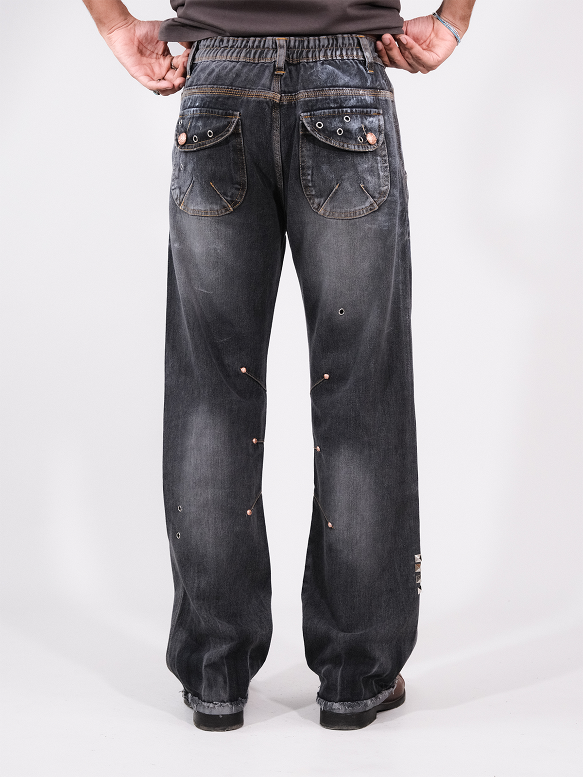 Darts Flared Masti - Grey - RTW by Leave The Rest