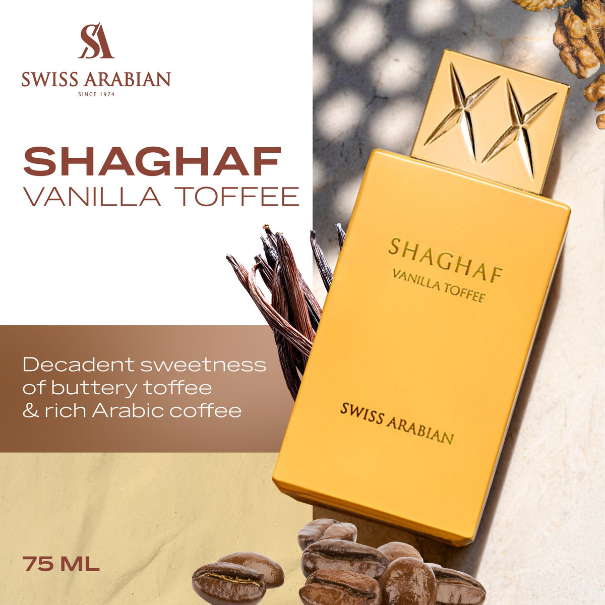 Swiss Arabian SHAGHAF VANILLA TOFFEE product image 3
