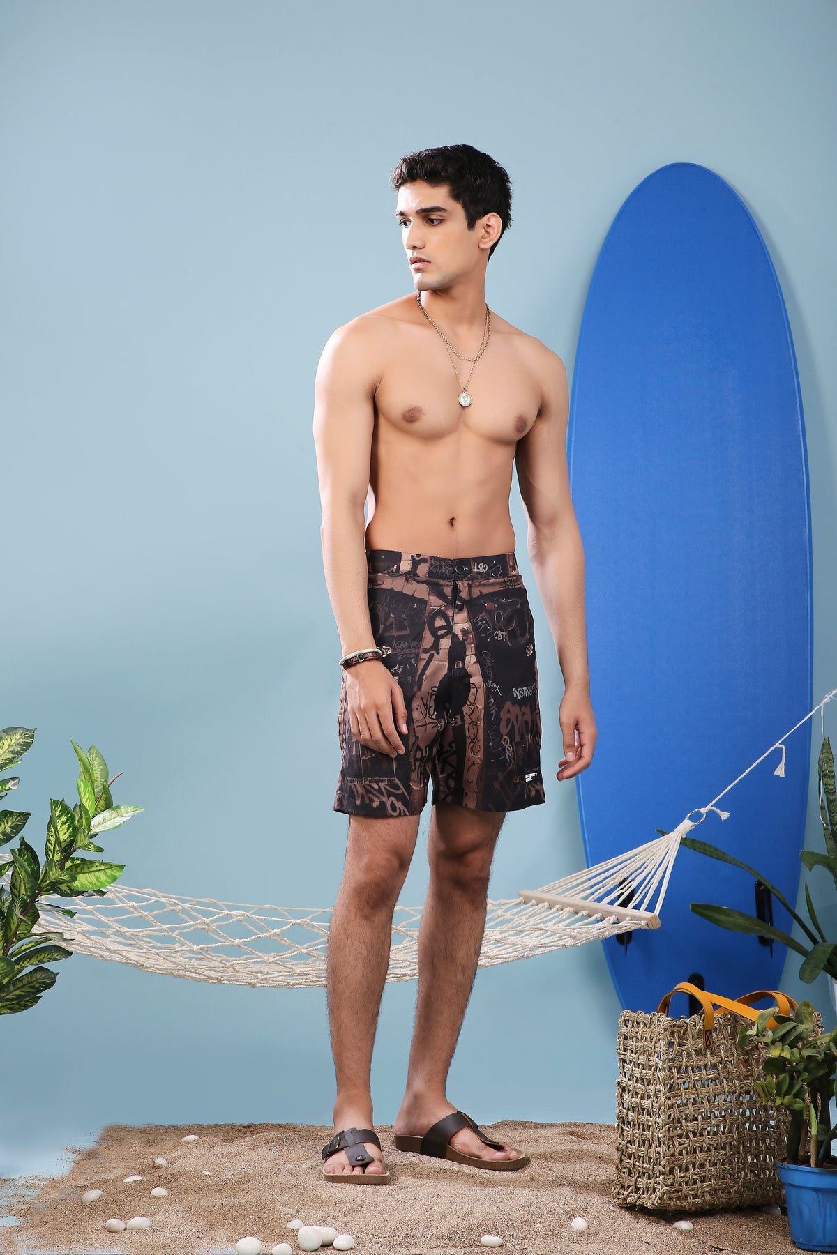 Egyptian Oversized Shorts by Instinct First