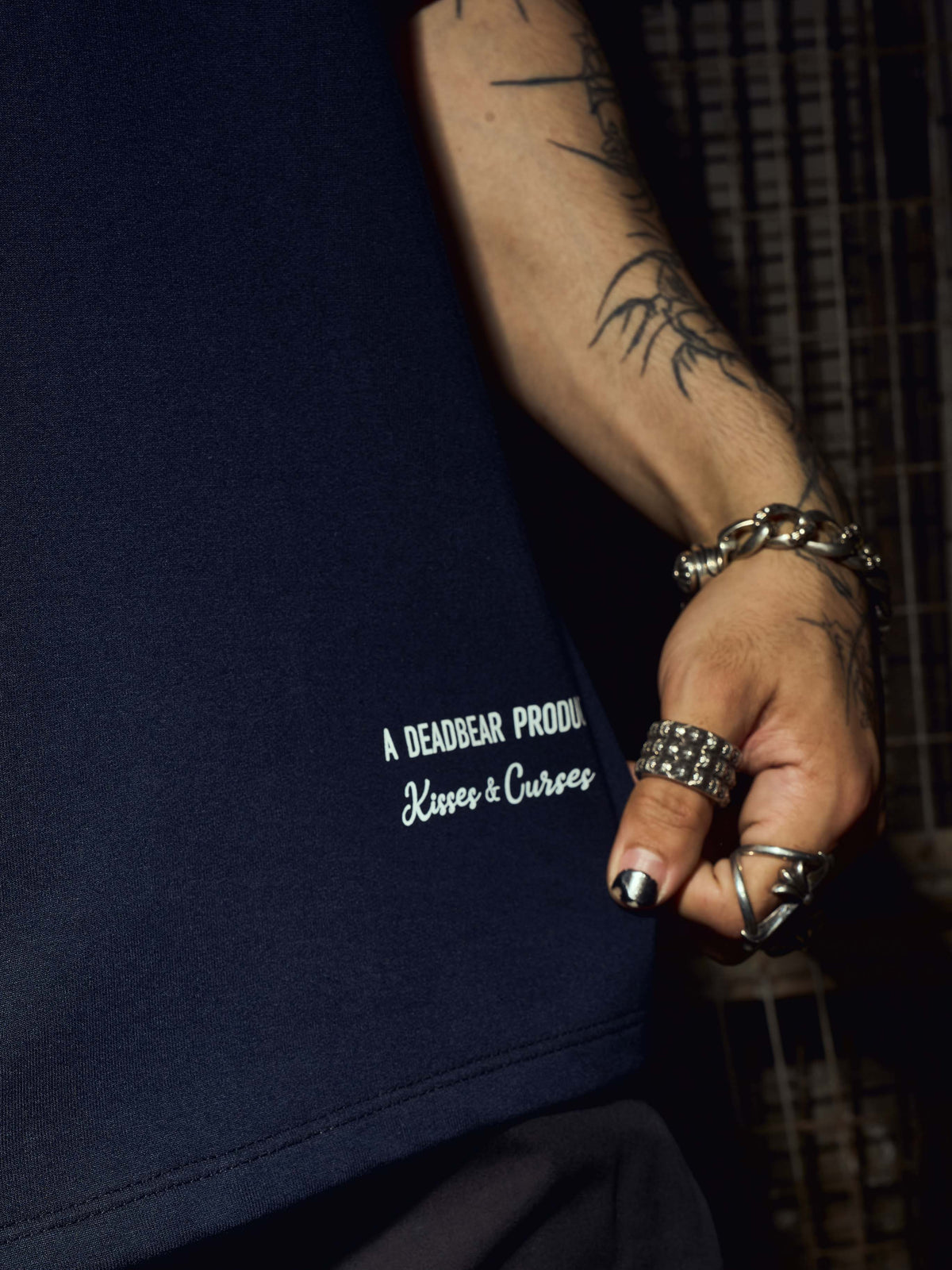 Naughty Bear Tee Navy by DEADBEAR