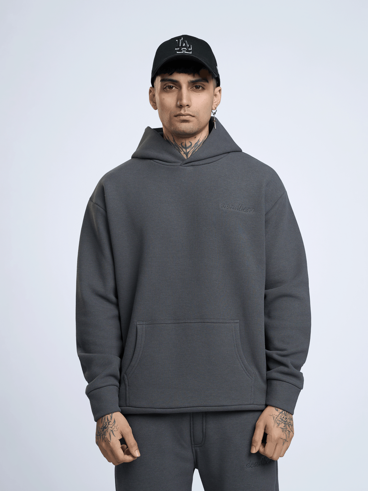 Co-ord Hoodie Grey by DEADBEAR