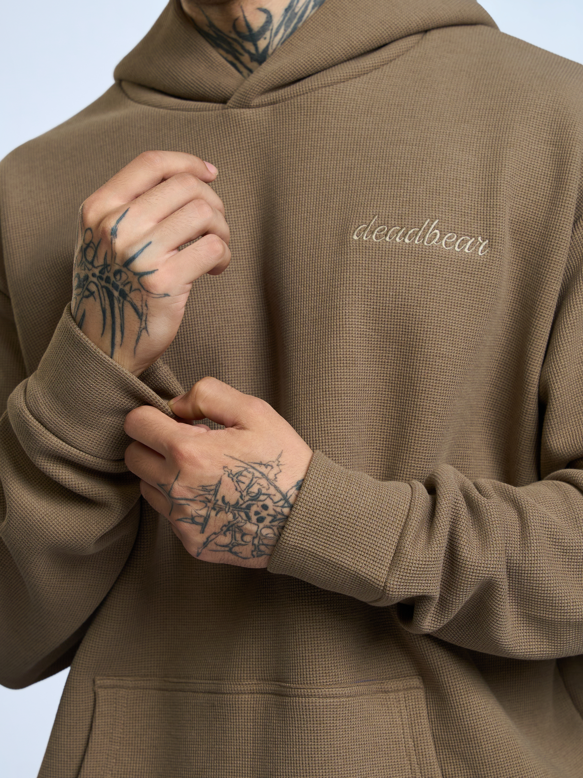 Co-ord Hoodie Lt. Brown by DEADBEAR