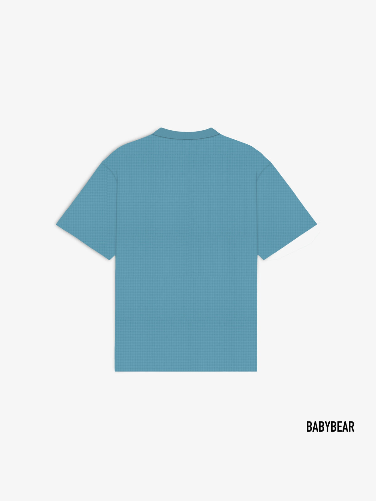 Babybear Waffle Tee Powder Blue - for kids by DEADBEAR