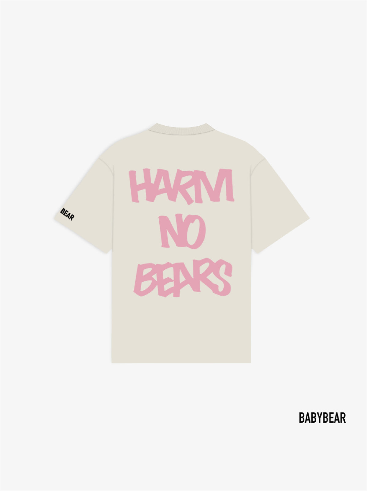 Babybear Harm No Bear Tee Cream - for kids by DEADBEAR