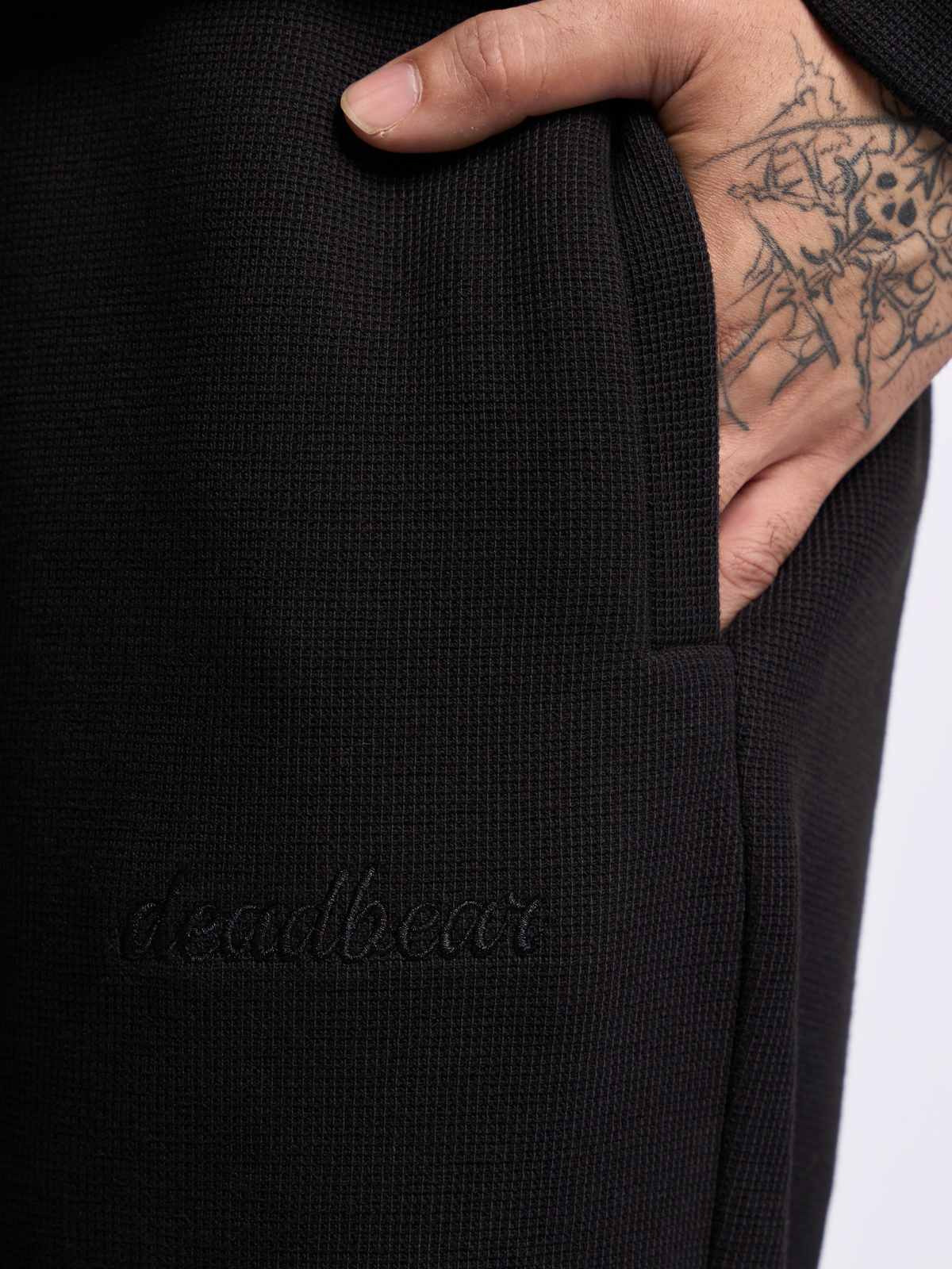 Co-ord Bottom Black by DEADBEAR
