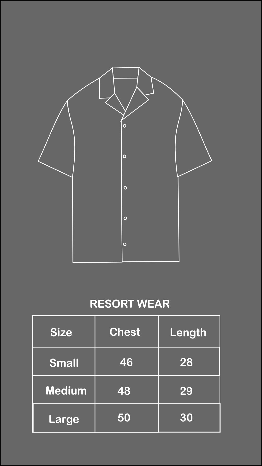 Cuban Oversized Shirt - Resort Wear by Instinct First