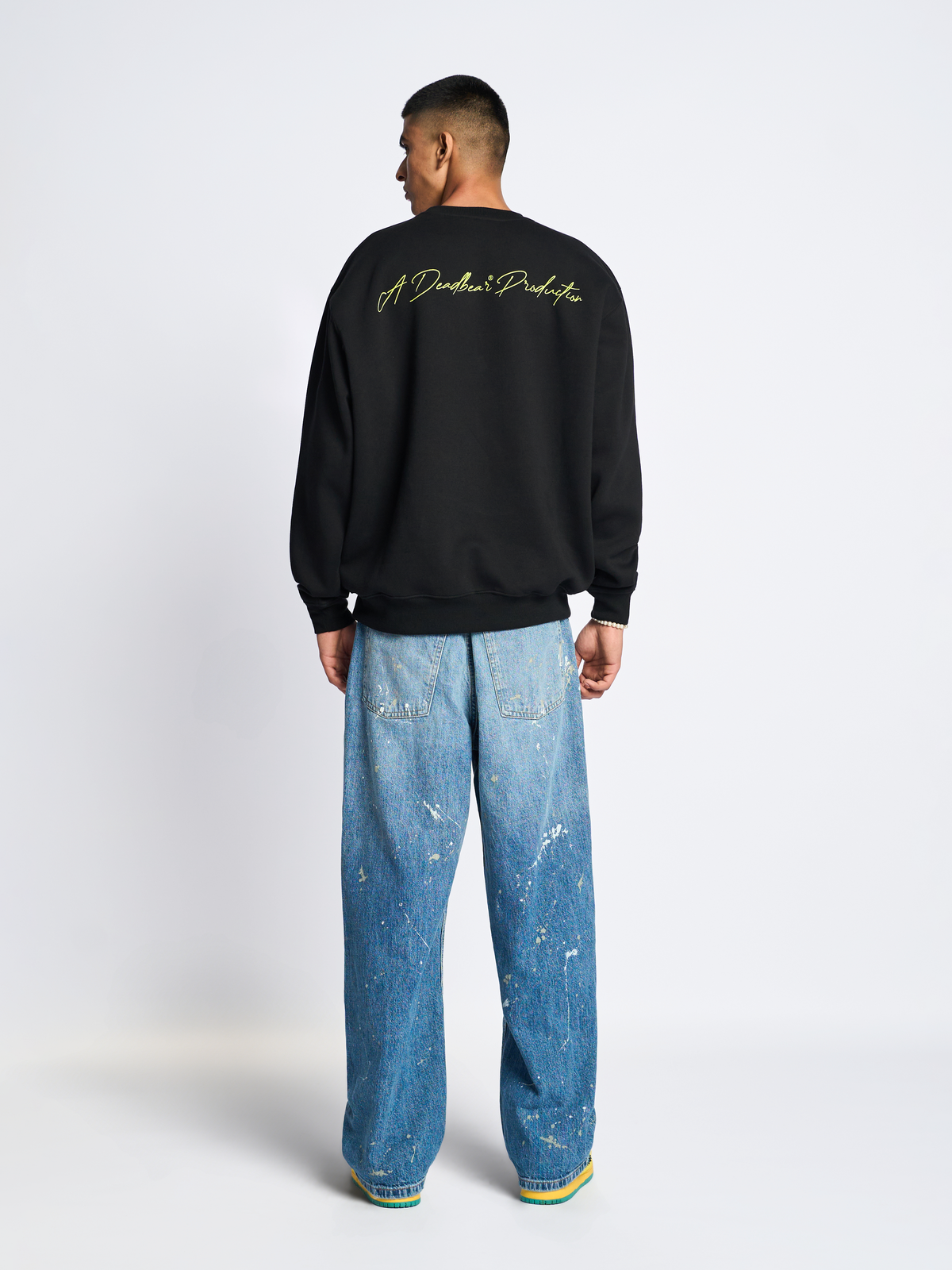 Ted Sweatshirt Black by DEADBEAR