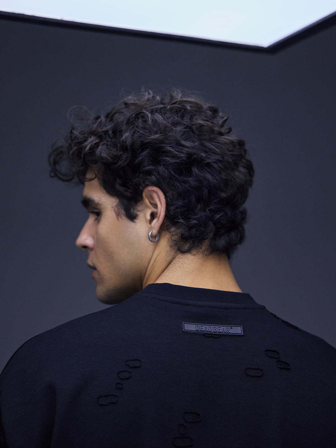 Distressed Black Tee 3.0 by DEADBEAR