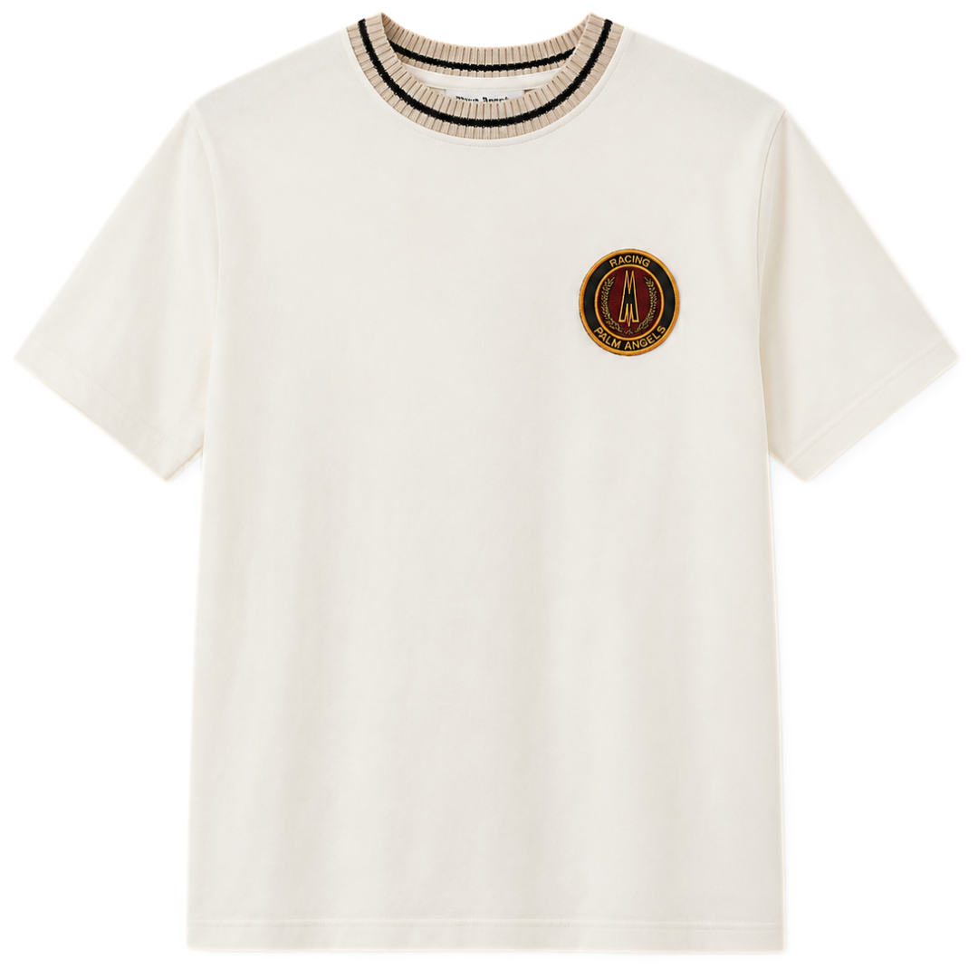 PALM ANGELS X MONCLEAR TEE WHITE by Palm Angels