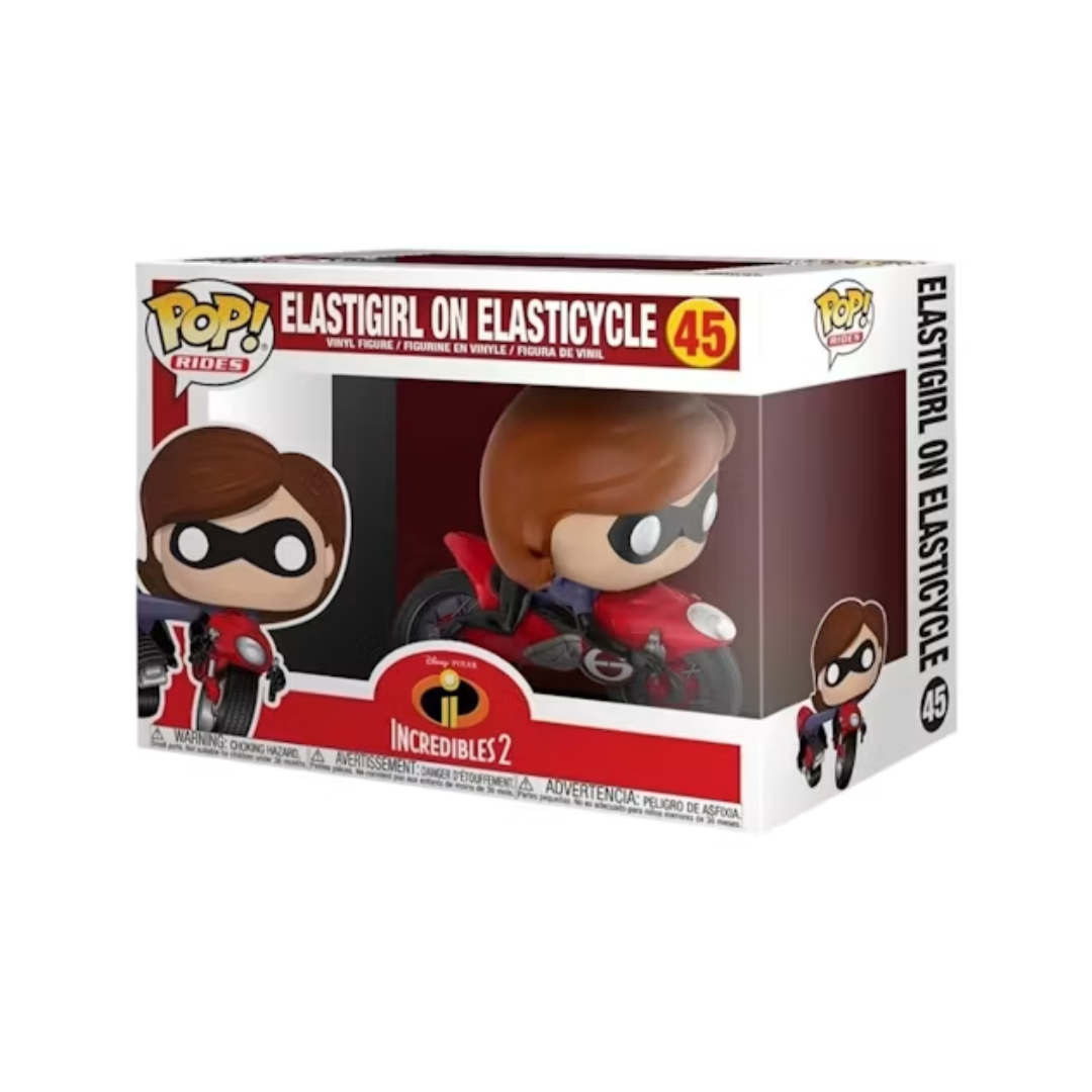 Funko Pop! Disney Elastigirl on Elasticyc Incredibles 2 #45 by FUNKO