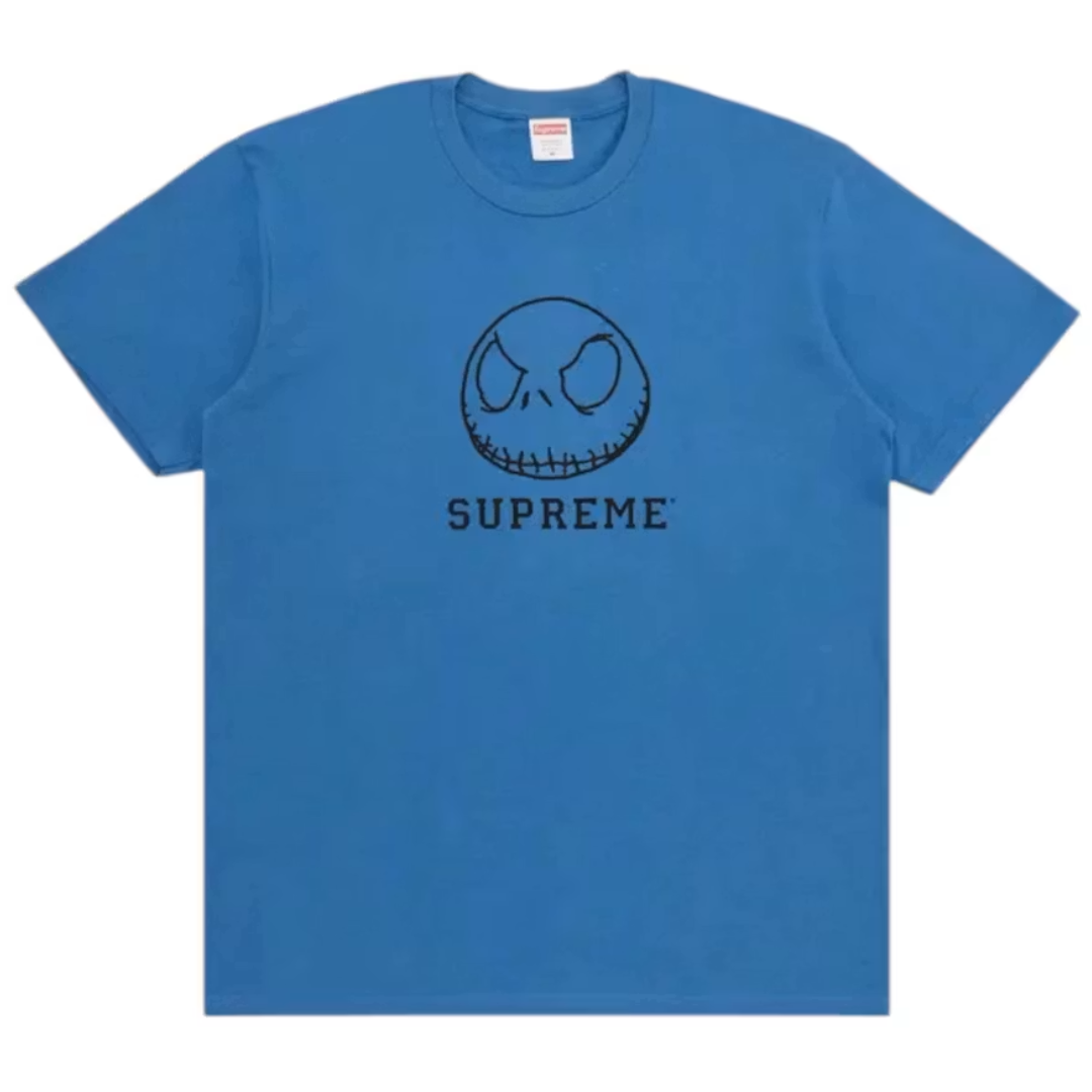 SUPREME SKELETON TEE FADED BLUE by SUPREME