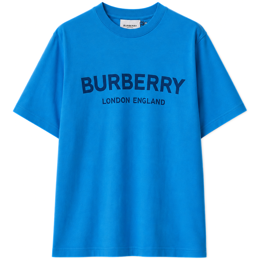 BURBERRY ELLISON TEE BLK BLUE by BURBERRY