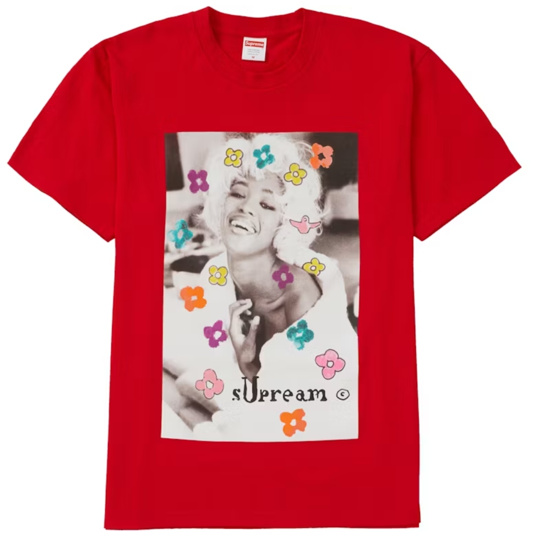 SUPREME NAOMI TEE RED by SUPREME