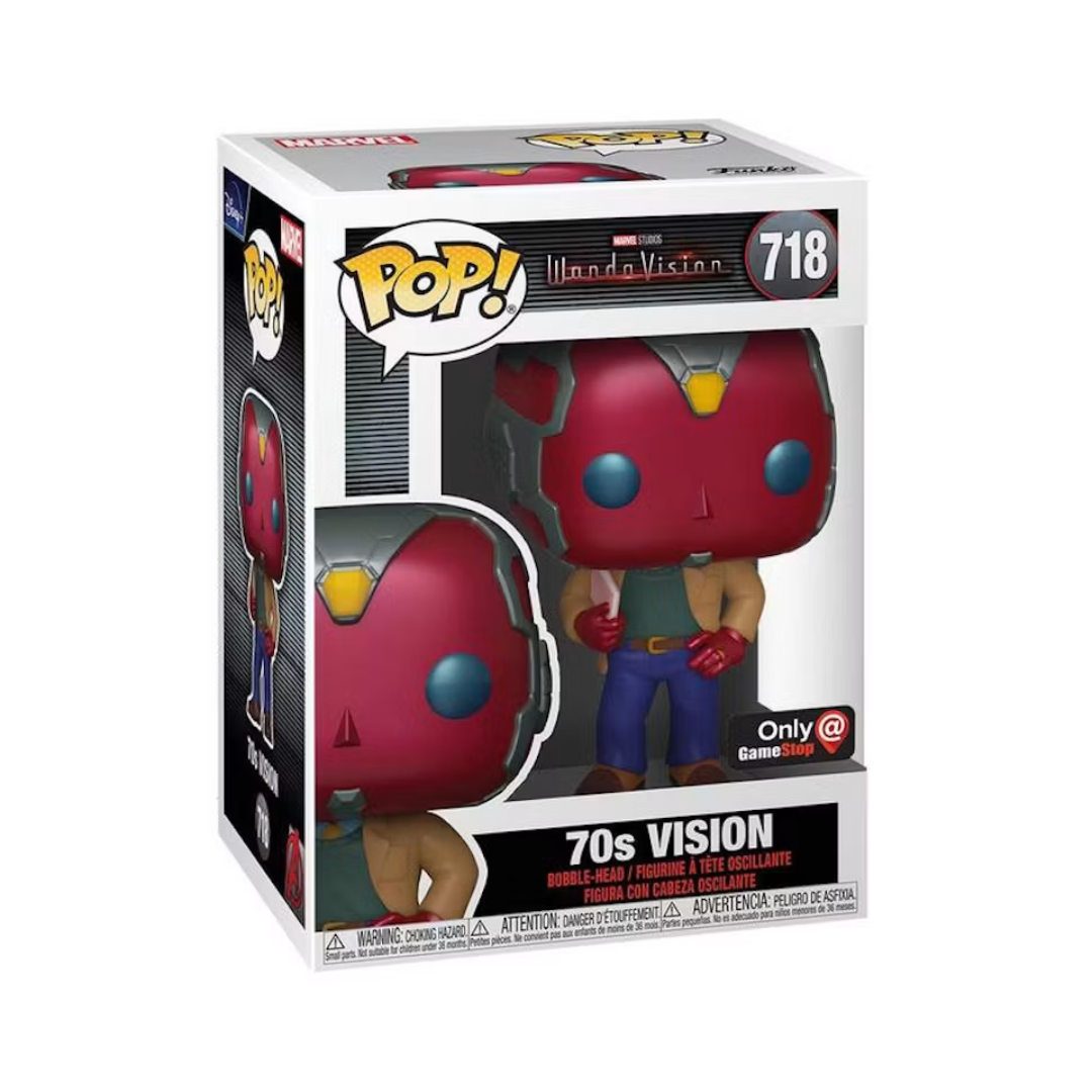 Funko Pop! Marvel WandaVision 70s Vision #718 by FUNKO