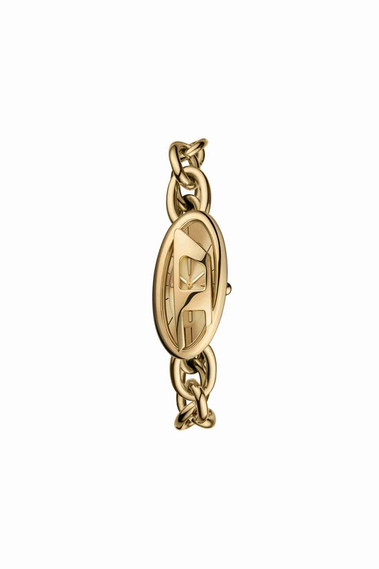 Gold DZ5611 - D-Era Two -Hand Gold-Tone Stainless Steel Watch