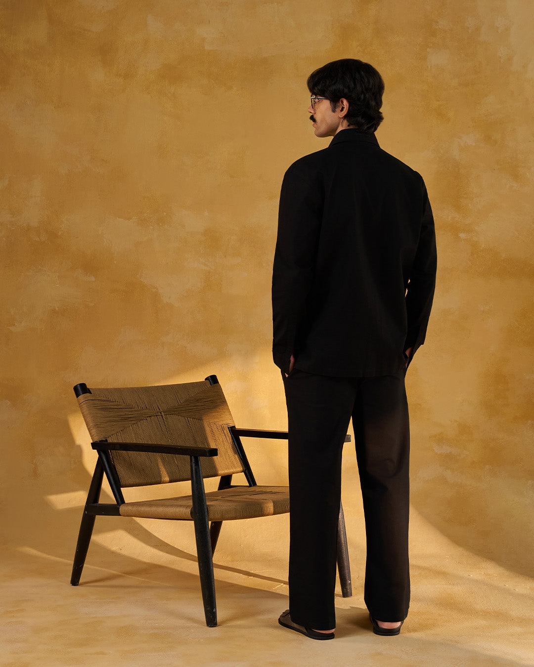 Co-ord Straight Pant Black by DEADBEAR