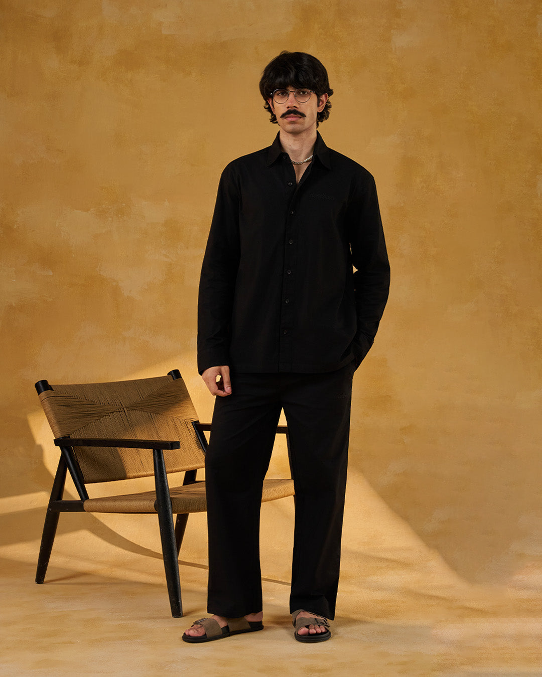Co-ord Shirt Black by DEADBEAR