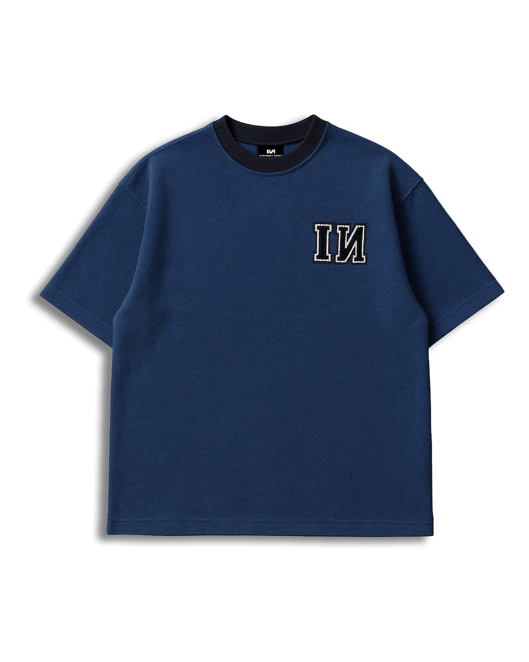 Blue Beats - Oversized T-shirt (Blue) by Instinct First