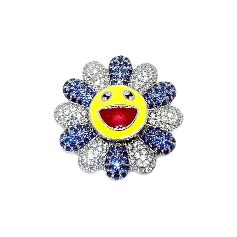 ICED SPINNING MURAKAMI FLOWER by The Noble Sculptor